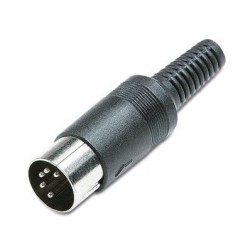 CONECTOR DIN MACHO AEREO 5...
