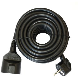 Cable Prolongador Negro, 3...