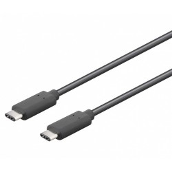 Conexión micro USB-C macho...