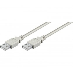 Cable USB-A 2.0 Macho-Macho...