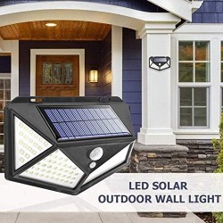 Aplique led solar de pared...