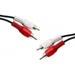 Cable audio  2 RCA machos...