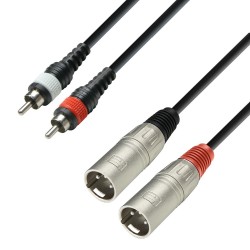 Cable Audio 2 RCA Macho a 2...