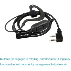 Micro auricular para Walkie...