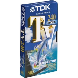 TDK 240 Cinta video VHS