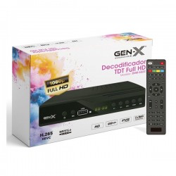 Gen-x tdt hd dvb-t2 h.265...